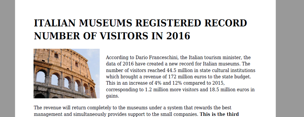 els-museus-italians-registren-un-nou-record-de-visitants-el-2016